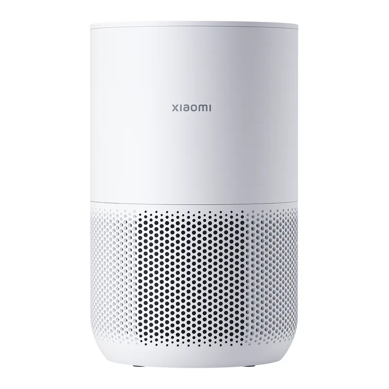 เครื่องฟอกอากาศ Xiaomi Smart Air Purifier 4 Compact ทรงกระบอกสีขาว มุมด้านหน้า
